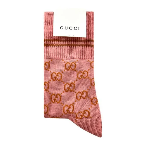 GUCCI Gg Cotton Blend Socks - Pink