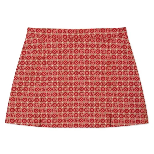 GUCCI Gg Skirt - Red