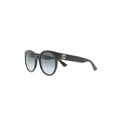 Gucci , Gg0035Sn 001 Sunglasses ,Black female, Sizes: