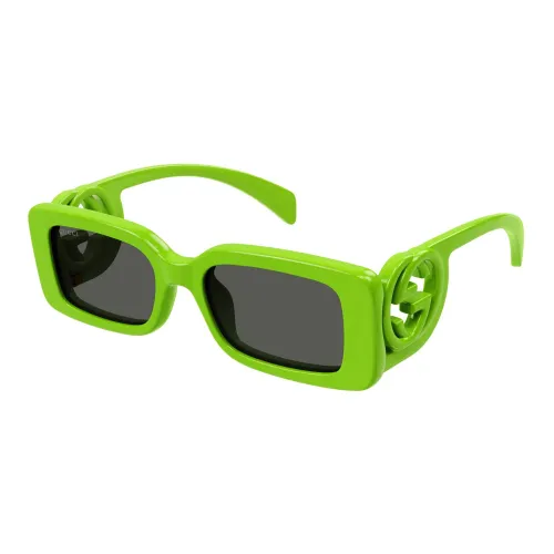 Gucci , Gg1325S 009 Sunglasses ,Green female, Sizes: