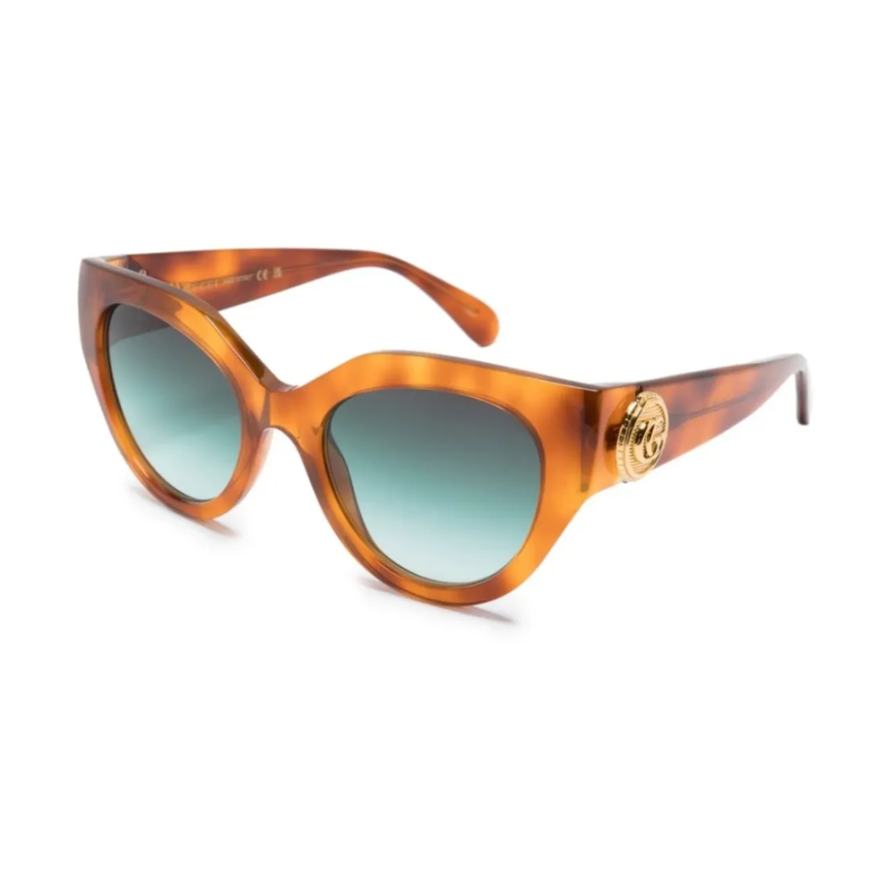 Gucci , Gg1408S 004 Sunglasses ,Brown female, Sizes: