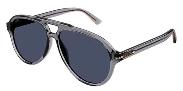 Gucci GG1443S 005 Men's Sunglasses Grey Size 58