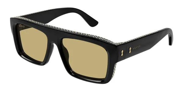 Gucci GG1461S 004 Men's Sunglasses Black Size 55