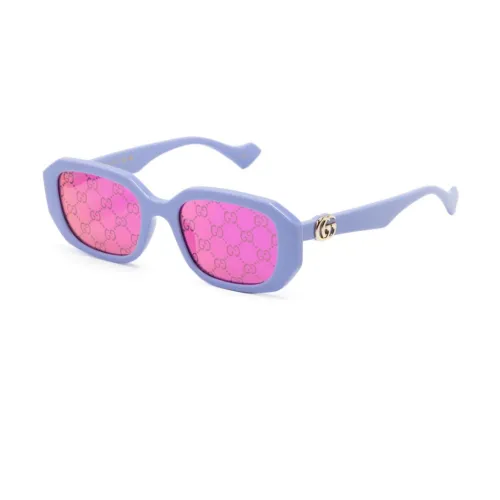Gucci , Gg1535S 004 Sunglasses ,Purple female, Sizes: