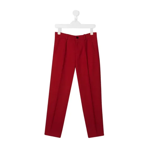 Gucci , Gucci Kids Trousers Red ,Red female, Sizes: