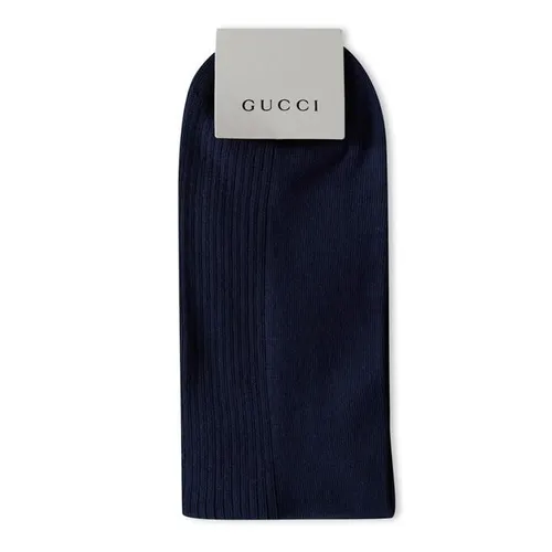 GUCCI Gucci Logo Sock Sn42 - Blue
