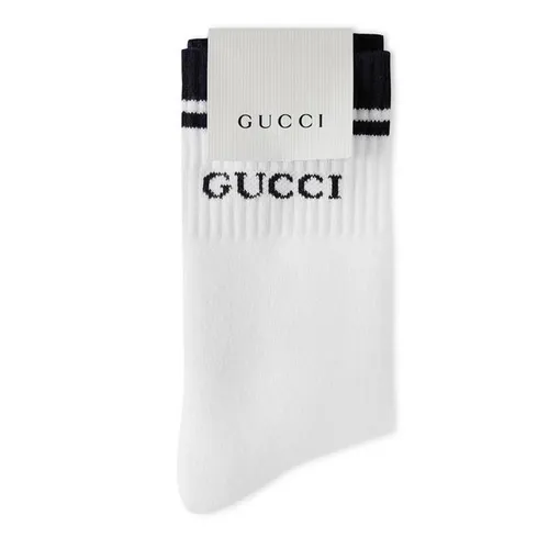 GUCCI Gucci Logo Sock Sn42 - White