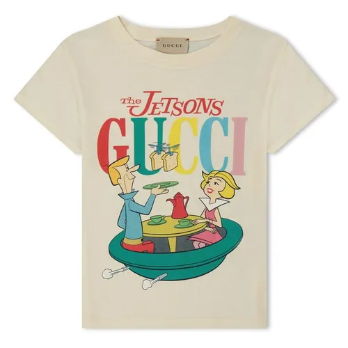 GUCCI Gucci The Jetsons T-Shirt - Cream