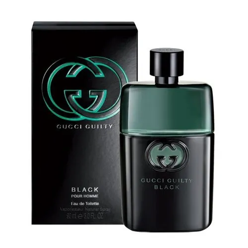 Gucci Guilty black pour homme perfume atomizer for men EDT 5ml