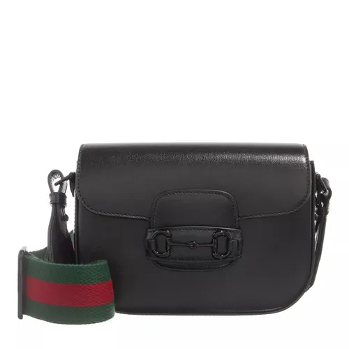 Gucci Hobo Bags - Horsebit 1955 Bag Small - black - Hobo Bags for ladies