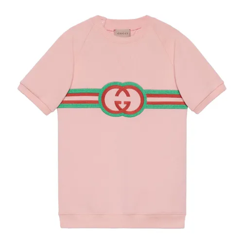 Gucci , Kids Dresses Pink ,Pink female, Sizes: