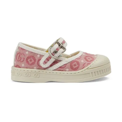 Gucci , Kids Flat Shoes Pink ,Pink female, Sizes: