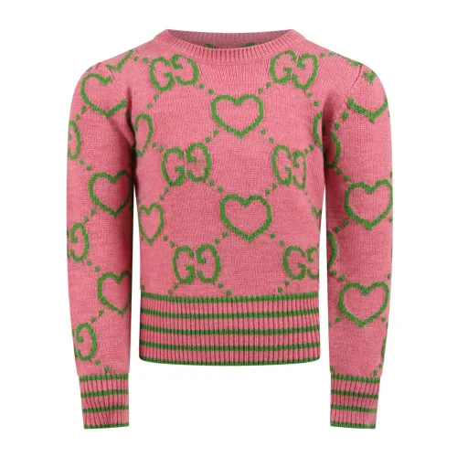 Gucci , Kids Sweater ,Pink female, Sizes:
