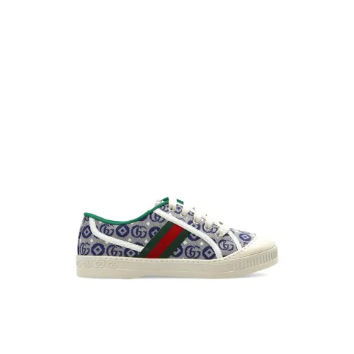 Gucci , Kids Tennis 1977 Sneakers ,Blue male, Sizes: