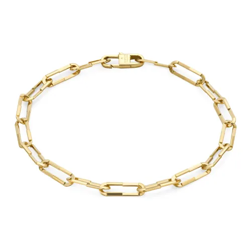 Gucci , Link to Love bracelet Yba744562002 ,Yellow female, Sizes: ONE SIZE