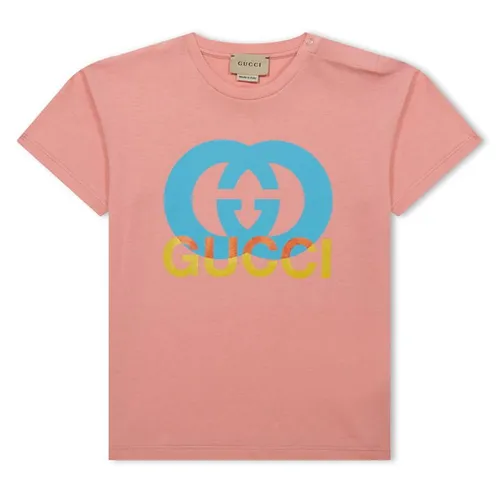 GUCCI Logo T-Shirt - Pink