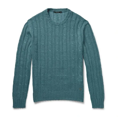 Gucci , Mens Clothing Sweater Green Aw23 ,Green male, Sizes: