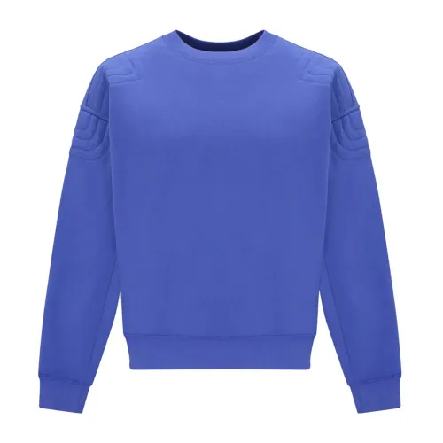 Gucci , Men's Clothing Sweatshirts Blue Ss24 ,Blue male, Sizes: