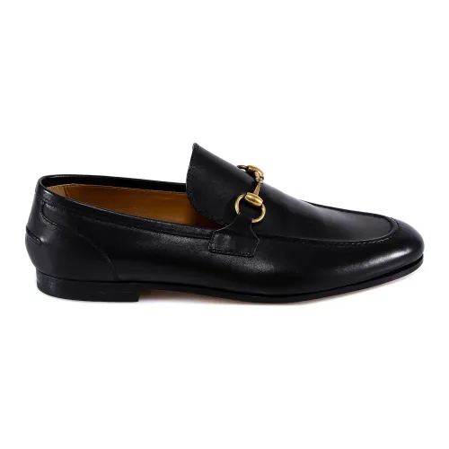Gucci , Mens Shoes Loafer Black Ss24 ,Black male, Sizes: