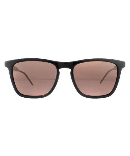 Gucci Mens Sunglasses GG0843S 004 Black Brown - One