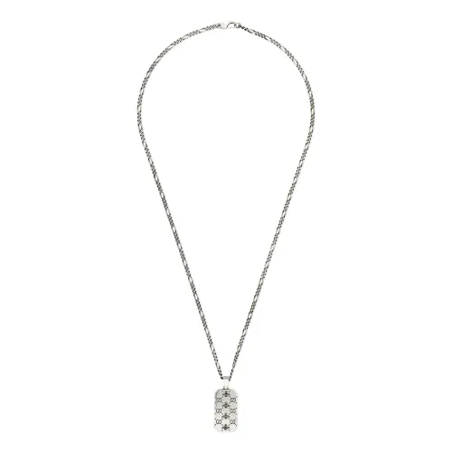 Gucci , Necklace ,Gray female, Sizes: ONE SIZE
