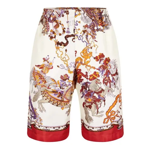 GUCCI Patterned Shorts - White