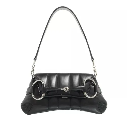 Gucci Pochettes - Horsebit Chain Small Shoulder Bag - black - Pochettes for ladies