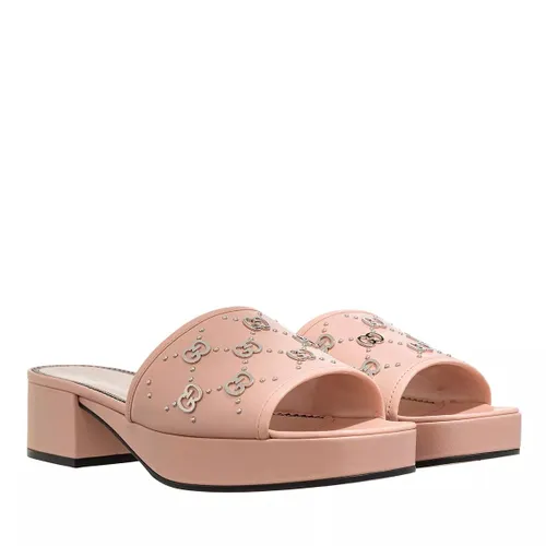 Gucci Sandals - Interlocking G Slide Sandals - rose - Sandals for ladies
