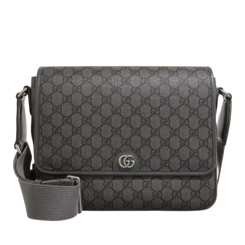 Gucci Shoulder Bags - Ophidia Medium Messenger Bag - grey - Shoulder Bags for ladies