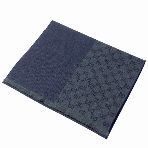 Gucci , Silky scarf ,Gray unisex, Sizes: ONE
