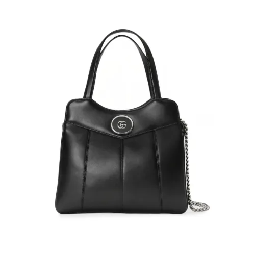 Gucci , small GG small tote bag ,Black female, Sizes: ONE SIZE