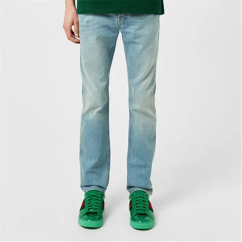 GUCCI Straight Denim Jeans - Blue