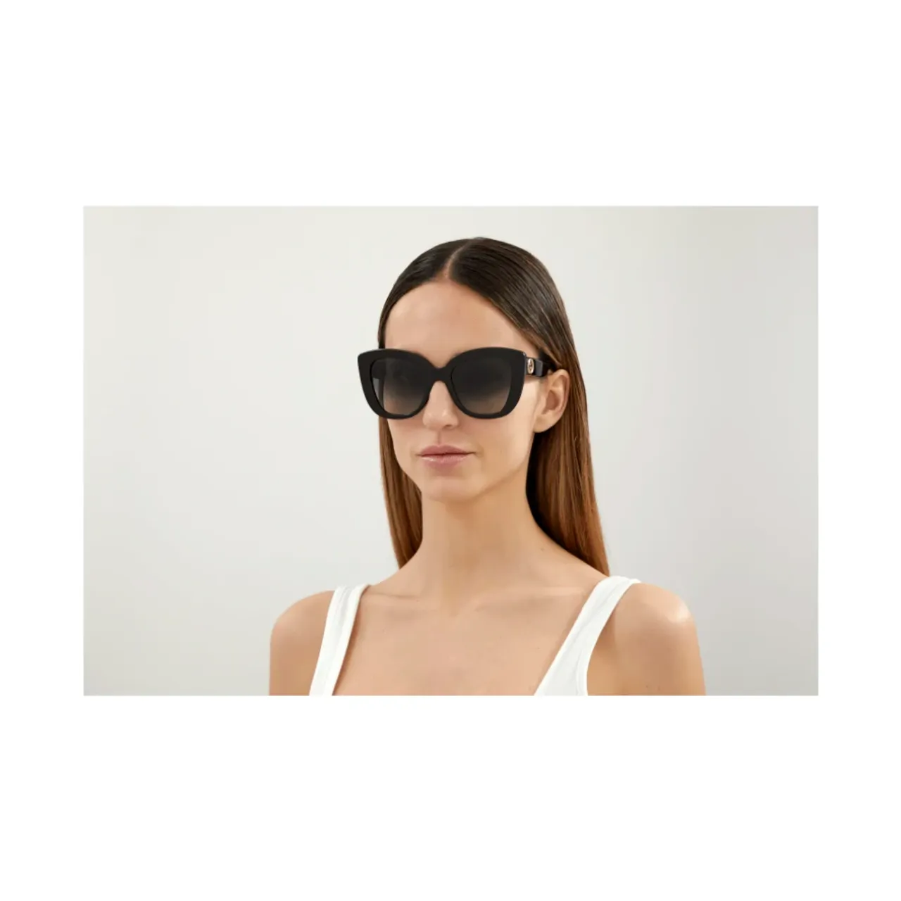 Gucci , Sunglasses ,Black female, Sizes: ONE