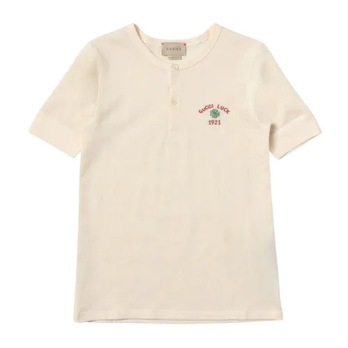 Gucci , T-shirts and Polos Beige ,Beige female, Sizes: