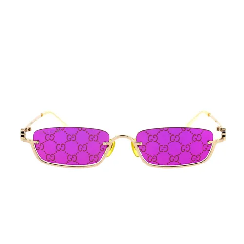 Gucci , Vintage-Inspired Urban Sunglasses ,Yellow female, Sizes: