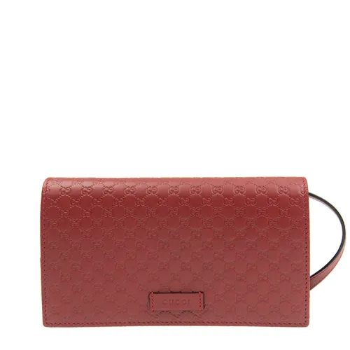 Gucci , Wallet/Card Holder ,Red female, Sizes: ONE SIZE