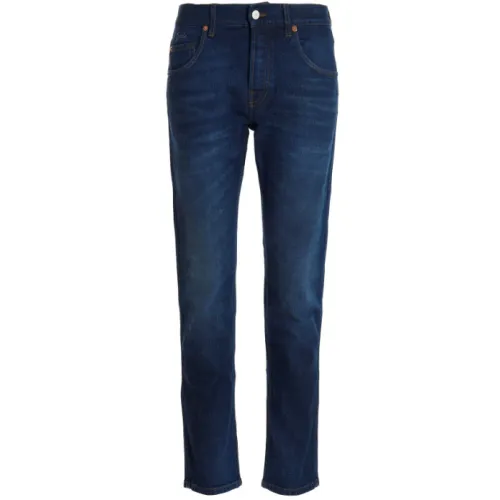 Gucci , washed tight jeans-32 ,Blue female, Sizes: