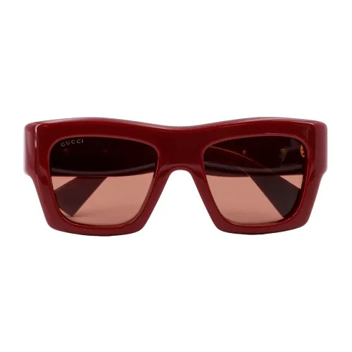 Gucci , Womens Accessories Sunglasses Red Ss24 ,Red female, Sizes: ONE