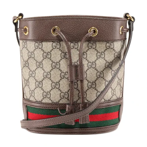 Gucci , Women's Bags Bucket Bag & Backpack Beige Ss24 ,Multicolor female, Sizes: ONE SIZE