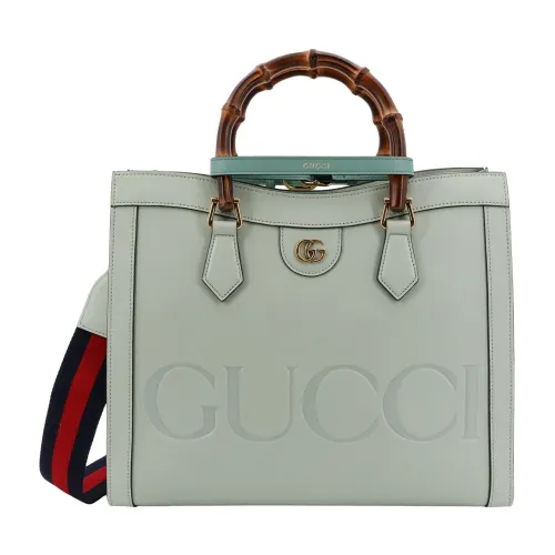 Gucci , Womens Bags Handbag Green Ss24 ,Green female, Sizes: ONE SIZE