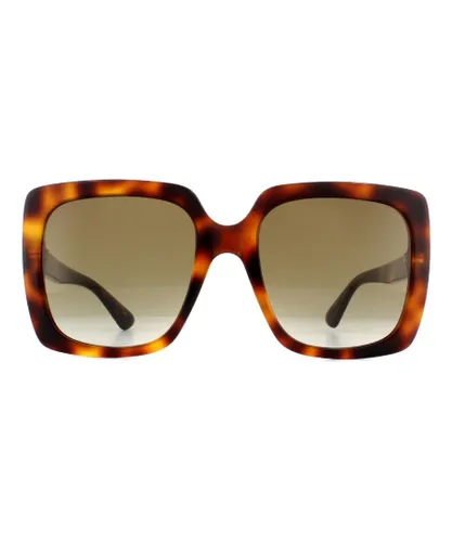 Gucci Womens Sunglasses GG0418S 003 Havana Brown Gradient - One