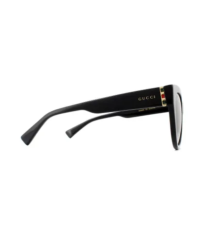 Gucci Womens Sunglasses GG0460S 001 Black Grey Gradient - One