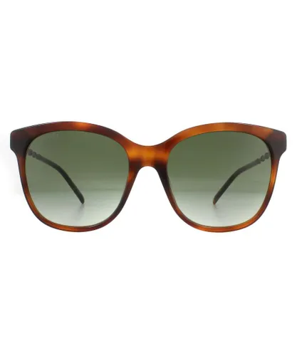 Gucci Womens Sunglasses GG0654S 002 Havana Green Gradient - Brown - One