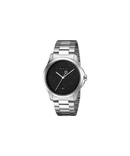 Gucci YA126460 Mens Watch - Silver Stainless Steel - One Size