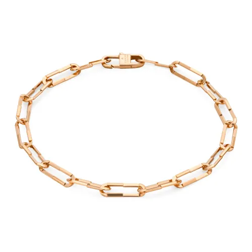 Gucci , Yba744562001 Link to Love bracelet in 18kt pink gold ,Pink female, Sizes: ONE SIZE