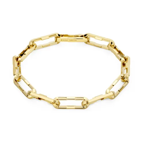 Gucci , Yba744753001 - 18kt Yellow Gold - Link to Love Bracelet ,Yellow female, Sizes: ONE SIZE