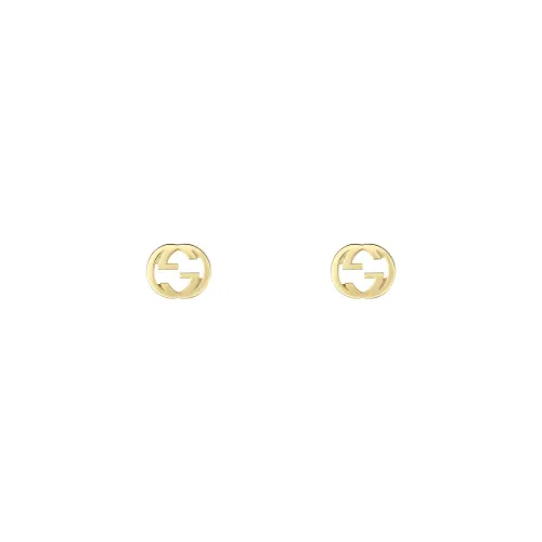 Gucci , Ybd748543002 - 18kt Yellow Gold - Earrings in 18kt yellow gold ,Yellow female, Sizes: ONE SIZE