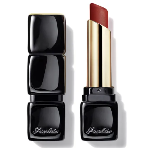 Guerlain Kisskiss Tender Matte 16 Hour Comfort Lightweight Luminous Matte Lipstick 2.8g (Various Shades) - 770 Desire Red