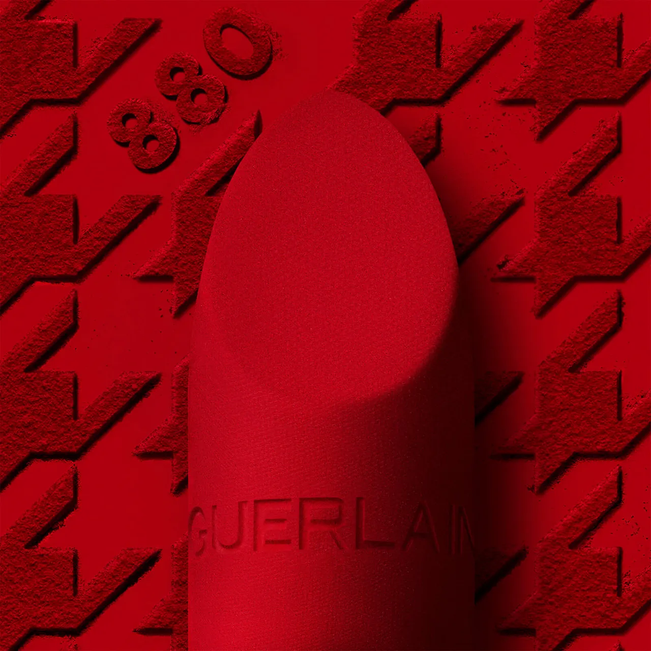 Guerlain Rouge G Luxurious Velvet 16 Hour Wear High-Pigmentation Velvet Matte Lipstick 3.5g (Various Shades) - 880 Ruby Red
