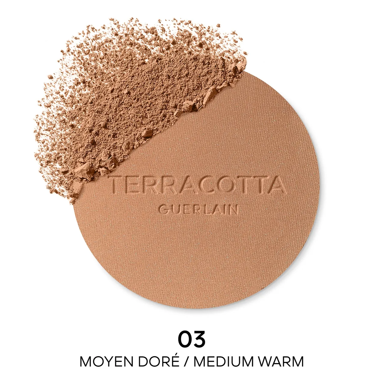 GUERLAIN Terracotta Bronzer Refill 10g (Various Shades) - 03 Medium Warm
